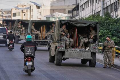 El Ejército libanés reforzó la seguridad en Beirut previo a la llegada del Papa León XIV el 30 de noviembre