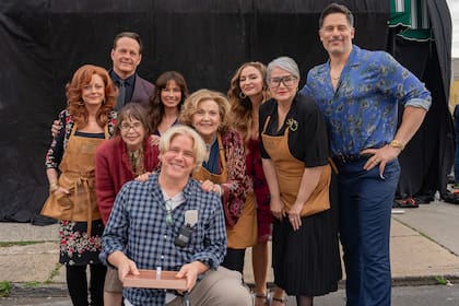 El elenco de Nonnas