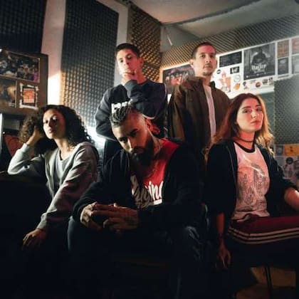 El elenco de Broder, de la Televisión Pública