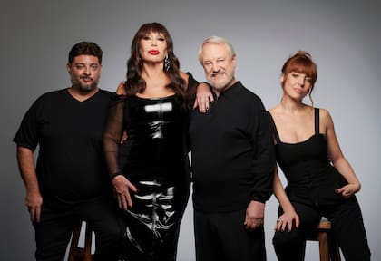 Ariel Pérez De María, Moria Casán, Jorge Marrale y Paula Kohan forman parte de la obra Cuestión de género, que la diva asegura que va a "generar polémica"