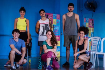 El elenco de La Carrera, muy exigido físicamente