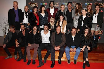 El elenco de la nueva telenovela a pleno