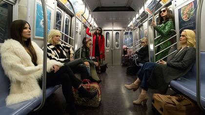 El elenco de Ocean´s Eight