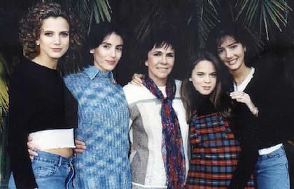 El elenco de Por siempre Mujercitas, donde Valeria Britos brilló como Mariana