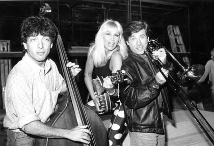 El elenco original: Ricardo Darín, Susana y Arturo Puig