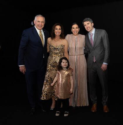El embajador de los Estados Unidos en Argentina, y su familia
