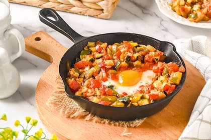 El emblemático pisto manchego.