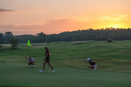 El Emiliano Grillo Open tuvo el martes una jornada con intermitencias por el clima