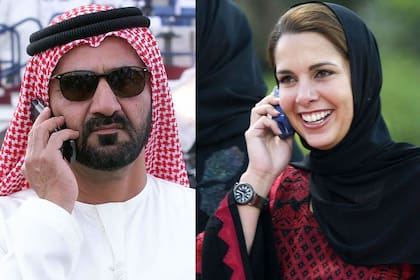 El emir de Dubai se casó con la princesa Haya, hija del fallecido rey de Jordania, en 2004