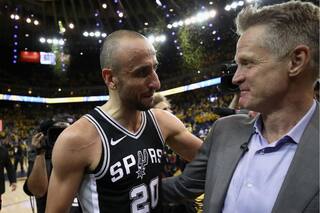 "Si te gusta, seguí jugando": el consejo del entrenador de Warriors para Manu