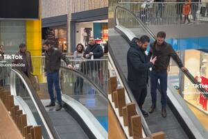 El emotivo gesto de un papá y su hijo conmovió a todos