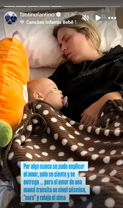 El emotivo mensaje de Fantino para su esposa y su hijo (Foto: @fantinofantino)
