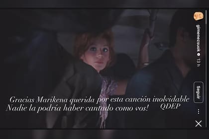 El emotivo mensaje de la presentadora para la cantante recientemente fallecida