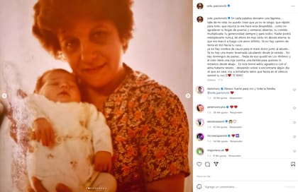 El emotivo mensaje que le dedicó Soledad Pastorutti a su abuela Valeria (Foto: Instagram @sole_pastorutti)