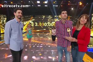 El emotivo momento que protagonizó la madre de un participante de Los 8 escalones