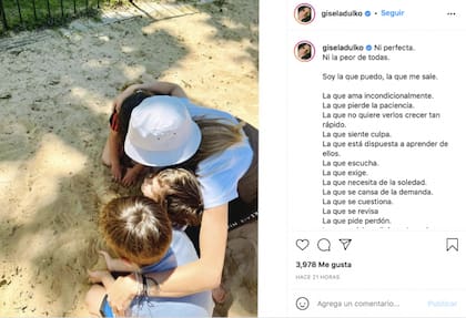 El emotivo posteo de Gisela por el Día de la Madre