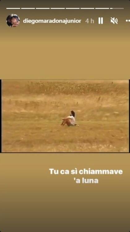 El emotivo posteo del hijo de Cristiana Sinagra y Maradona