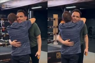 A un lado del “ring”: así fue el reencuentro de Julio Cesar Chávez con su hijo en México tras la deportación y la cárcel