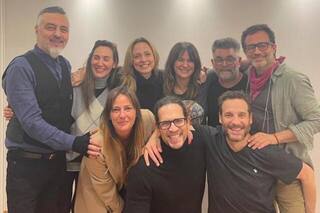 El emotivo reencuentro de los actores de Montaña Rusa