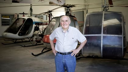 El emprendedor que hace helicópteros desde Saladillo para el mundo