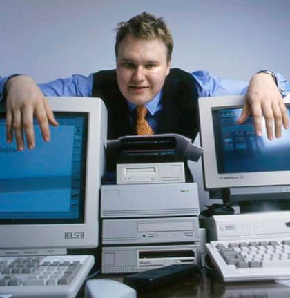 El empresario alemán, creador de Megaupload
