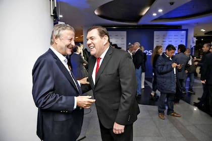 El empresario Cristiano Rattazzi y el candidato a intendente de Mar del Plata Guillermo Montenegro