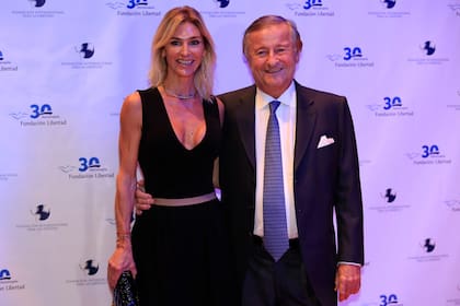 El empresario Cristiano Rattazzi, junto a su mujer, Gabriela Castellani