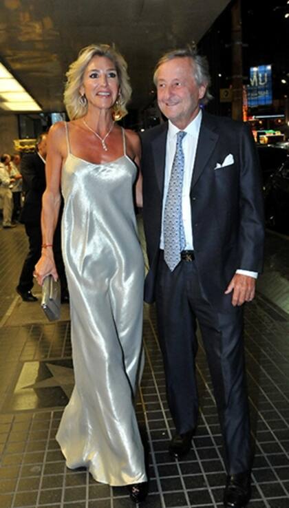 El empresario Cristiano Rattazzi y su novia Gabriela Castellani