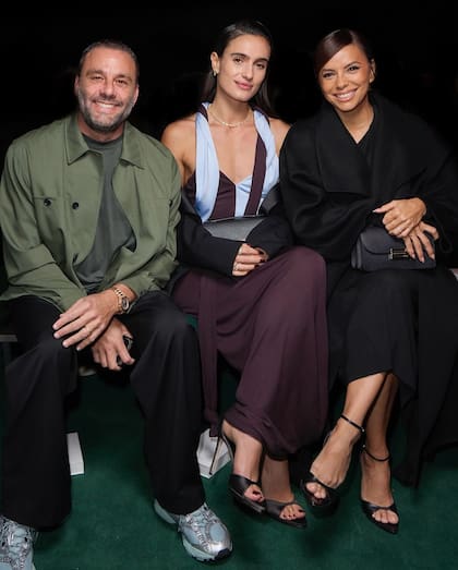 El empresario David Grutman y su mujer Isabela Rangel estuvieron junto a Eva Longoria.