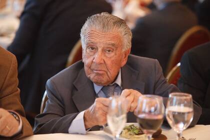 El empresario Eduardo Eurnekian en la reunión del Consejo Interamericano de Comercio y Producción