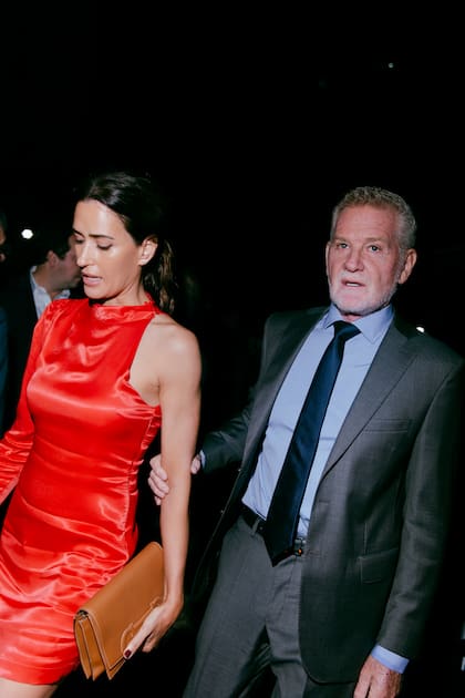 El empresario Francisco de Narváez junto a su esposa, Carolina Klemencic