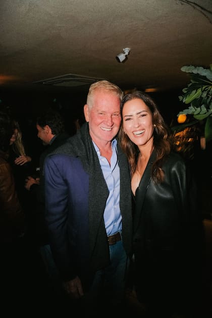 El empresario Francisco de Narváez, junto a su mujer, Carolina Klemencic