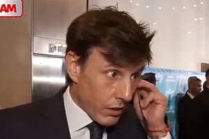 El empresario gastronómico se quedó sin palabras en frente de su novia (Foto: Captura LAM)