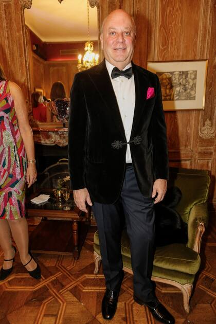 El empresario Martín Cabrales, recién operado de los ojos