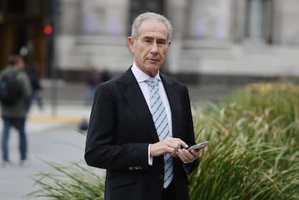 El empresario Maurice Ostro llega a la Casa rosada