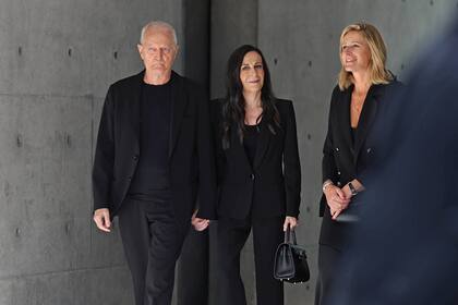 El empresario Santo Versace y su mujer, Francesca De Stefano