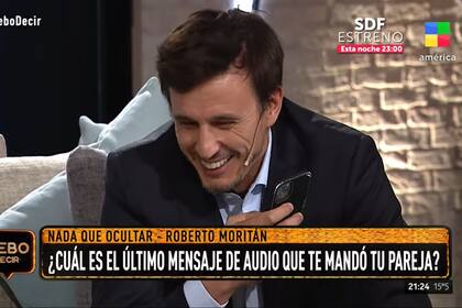 El empresario se animó a darle play al audio