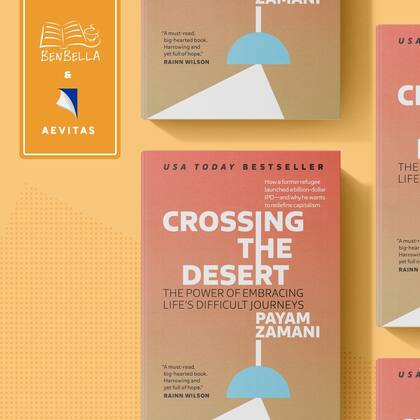 El empresario también es escritor del Best Seller en Estados Unidos “Crossung the desert” donde relata su historia de vida