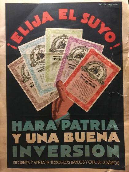 El Empréstito Patriótico buscaba recaudar quinientos millones de pesos