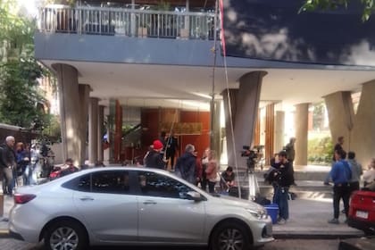 "El encargado": un día de rodaje en el edificio de Belgrano