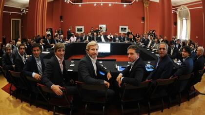 El encuentro ayer en la Casa Rosada, con funcionarios de las 24 provincias
