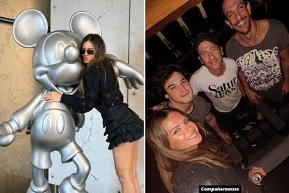 El encuentro de la China Suárez con el elenco de Disney