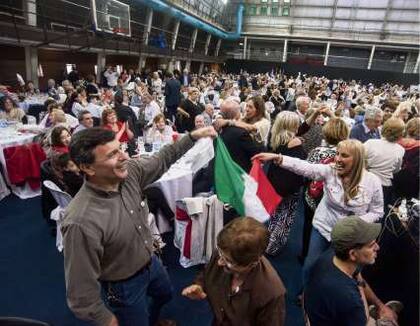 El encuentro en el Centro Galicia de Buenos Aires