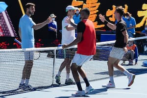 Zeballos y Granollers cayeron en la semifinal del Australian Open ante Kyrgios-Kokkinakis