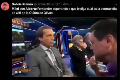 El encuentro entre el presidente saliente y entrante fue blanco de memes (Captura X)