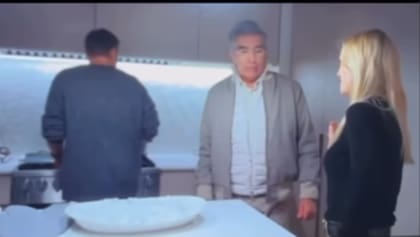 El encuentro entre Levy y Lopilato (Foto: Captura Apple TV)