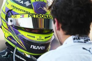 El encuentro entre Lewis Hamilton y Franco Colapinto