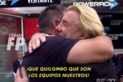 El encuentro entre Merlo y Borghi