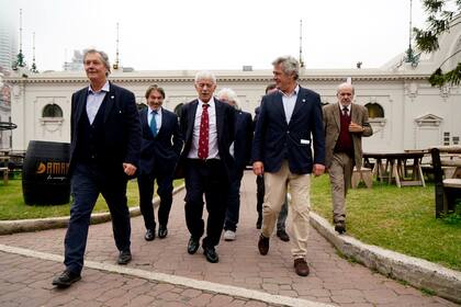 El encuentro se dio este miércoles en medio del tratamiento de la Ley Bases en el Congreso