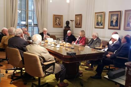 El encuentro se dio este viernes en la Academia Nacional de Agronomía y Veterinaria (ANAV)